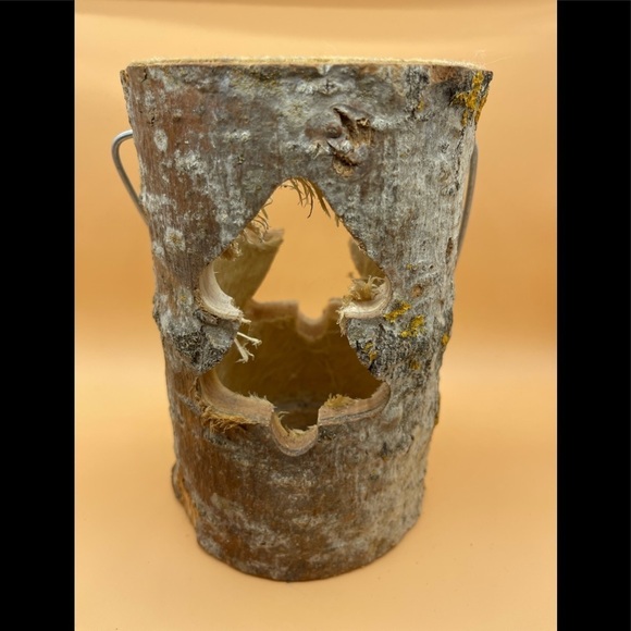 Rustic Log Lantern, Preowned (For Bundles Only) - Picture 4 of 10